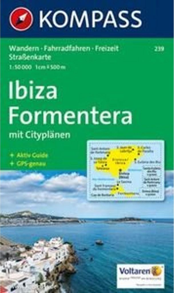 Ibiza, Formentera 1 : 50 000 Immagine del prodotto 