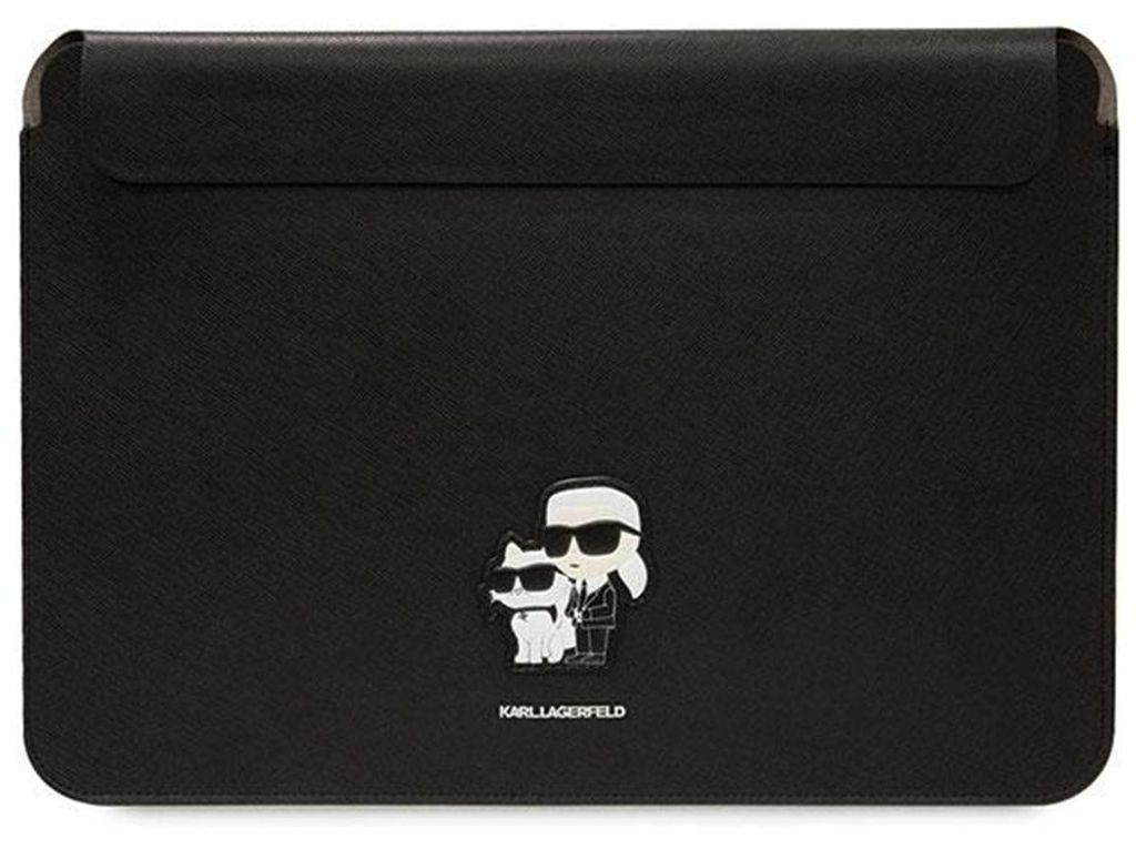 Karl Lagerfeld Hülle KLCS14SAKCPMK 14" schwarz/schwarz Produktbild 