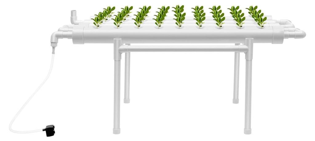 Hydrokultur Hydroponik Bewässerungssystem 36-Löcher Grow Kit für Topfpflanzen, Garten, Balkon und Gewächshaus