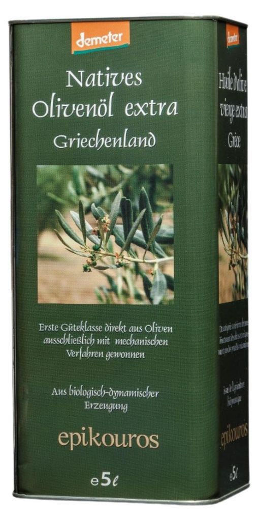 Epikouros oliwa extra virgin Kalamata 5LDemeter Zdjęcie produktu 