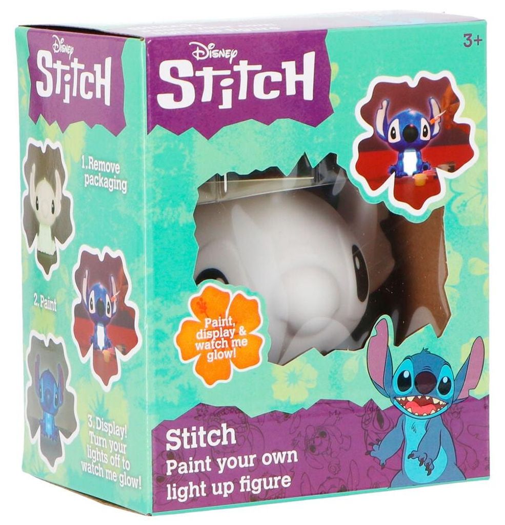Malen Sie Ihre eigene Leuchtfigur - Disney Stitch
