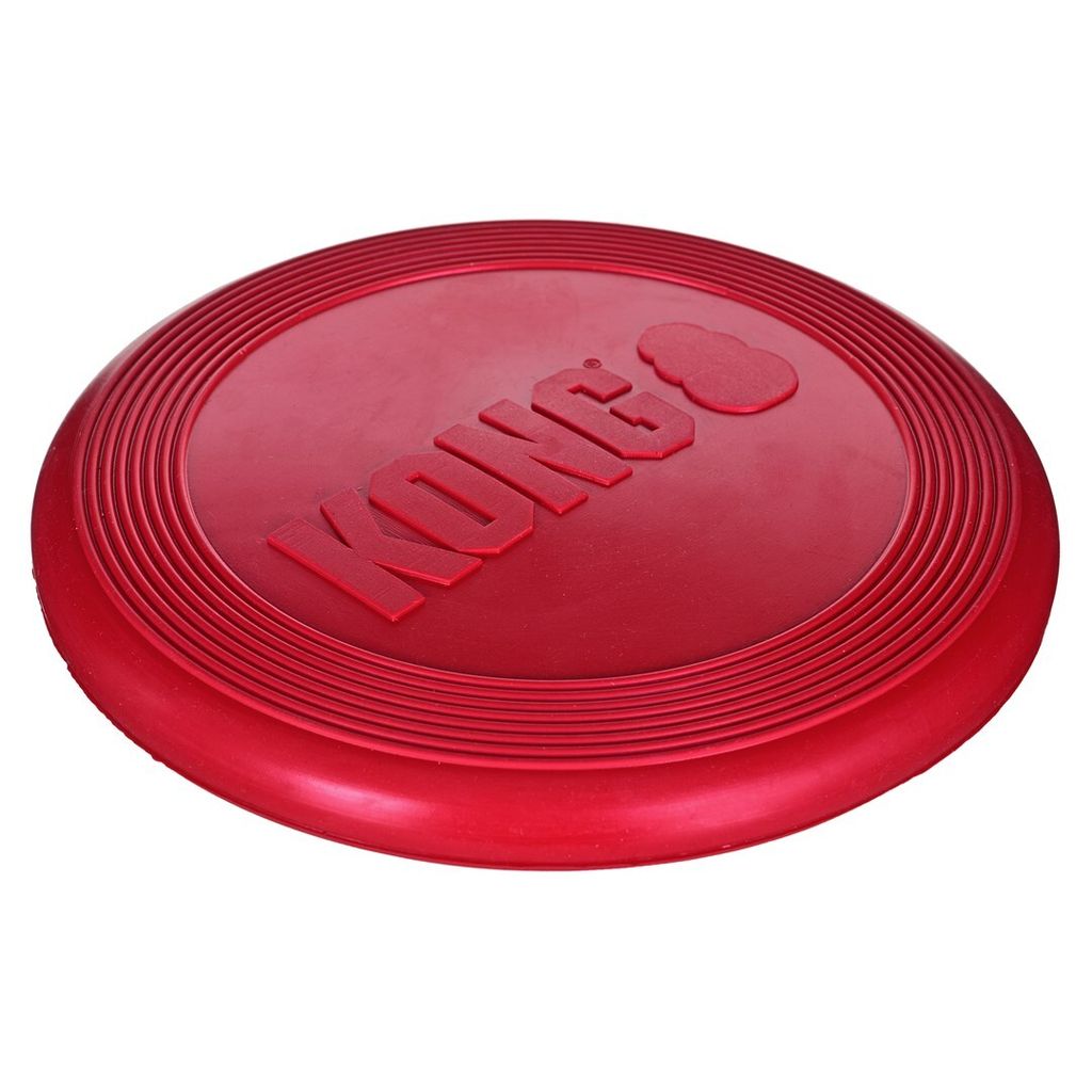 KONG Classic Flyer, Hund, Frisbee, Rot, Gummi, Abholen, Produktbild 