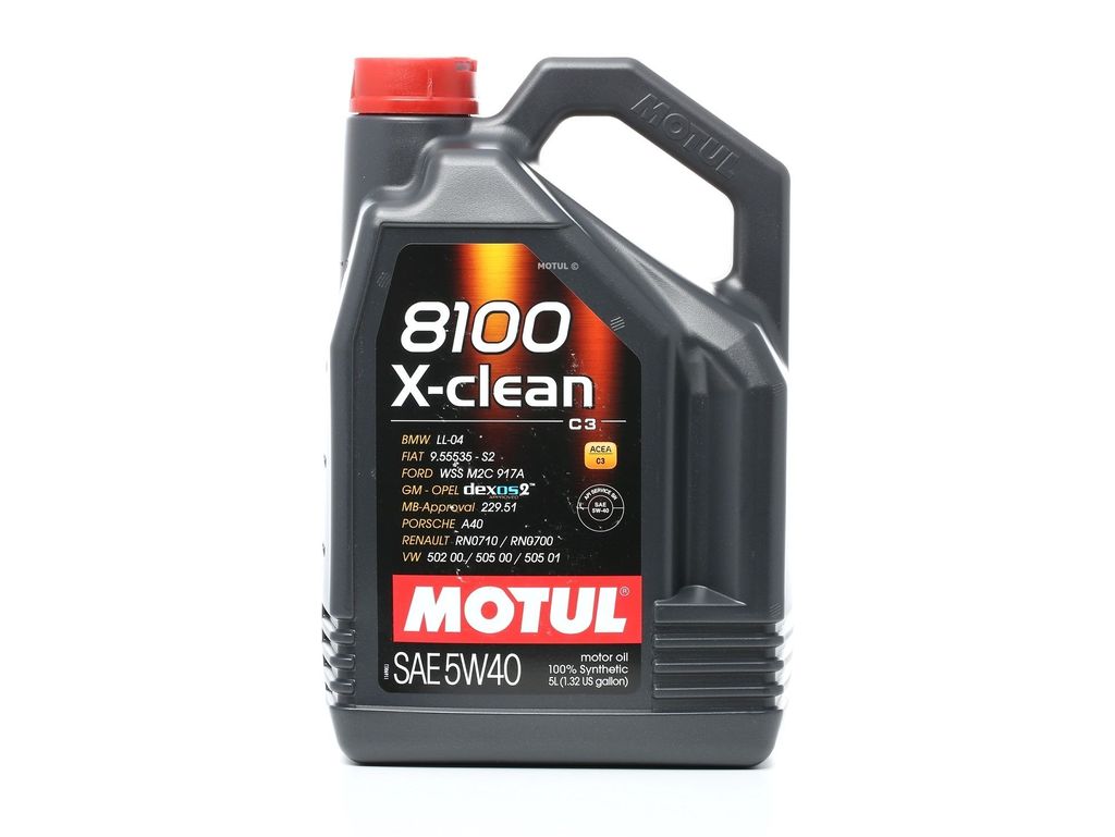 5 Liter MOTUL 5W-40 8100 X-clean BMW Longlife-04 Ford Produktbild 