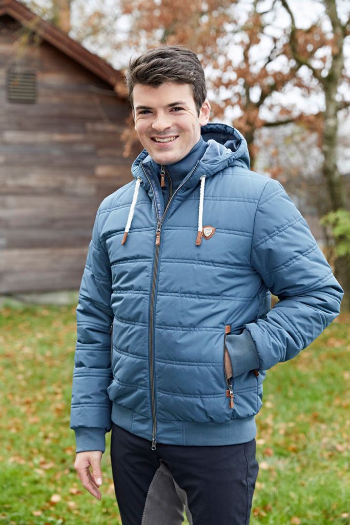 Covalliero pánská zimní bunda Fero, kouřově modrá, Obrázek produktu 