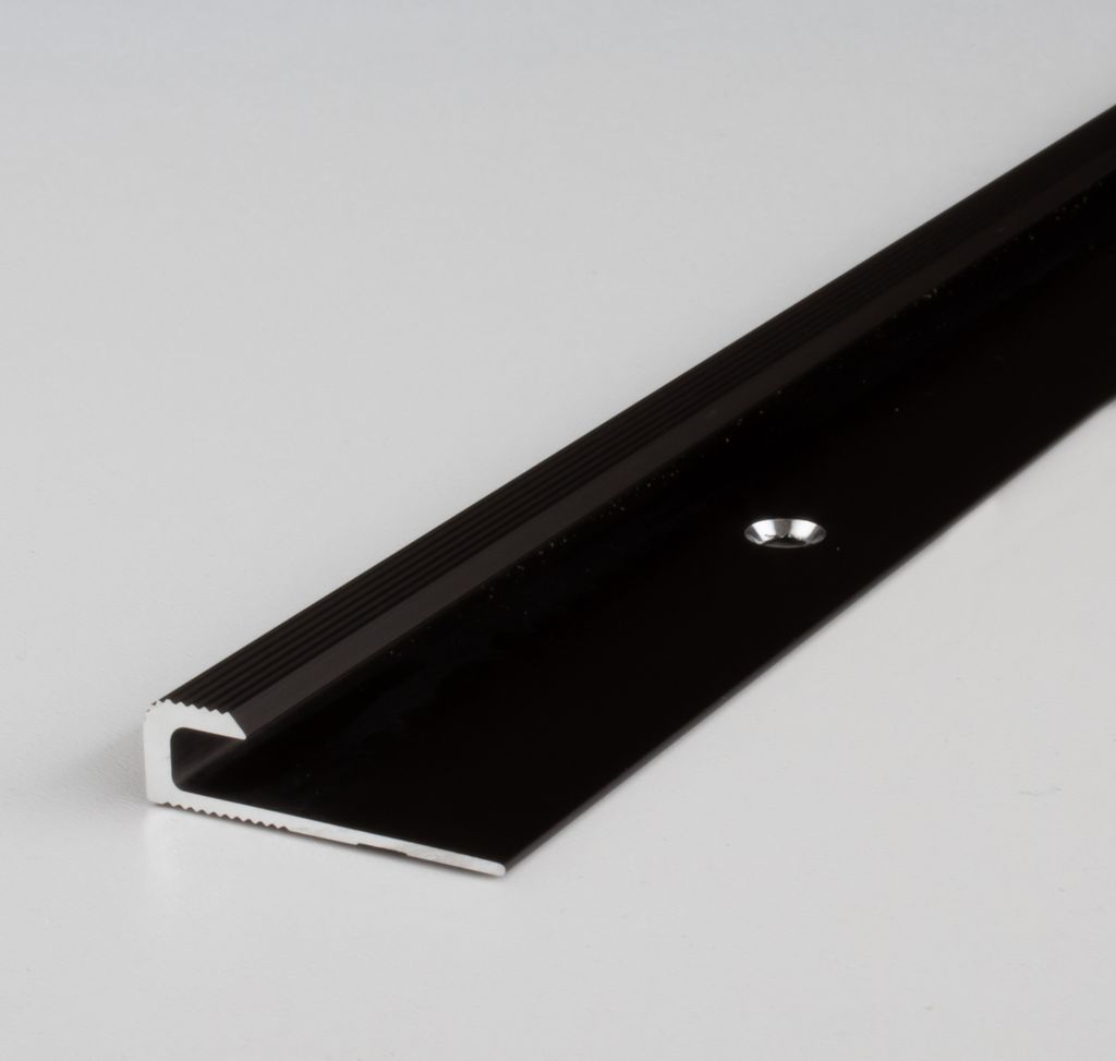PROVISTON | Einfass- & Abschlussprofil | Aluminium | 30 x 5 x 2700 mm | Bronze Dunkel | Einschubprofil | Abschlussleiste | Bodenprofil