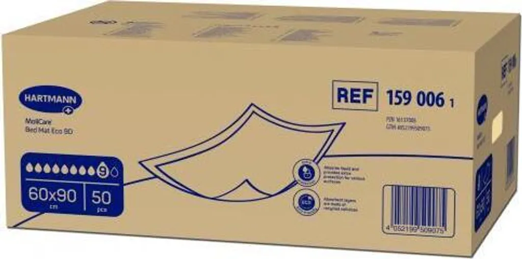 Traverse Letto Molicare Eco 9 Gocce 60x90 50pz - Protezione Materasso - 2