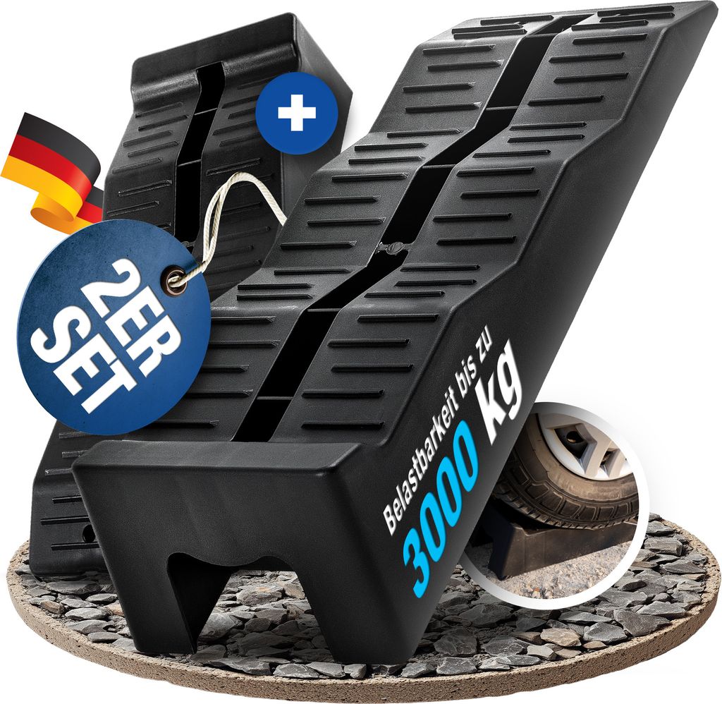 NTG Auffahrkeile (2er Set) –NTG 3-stufige Nivellierung bis Produktbild 