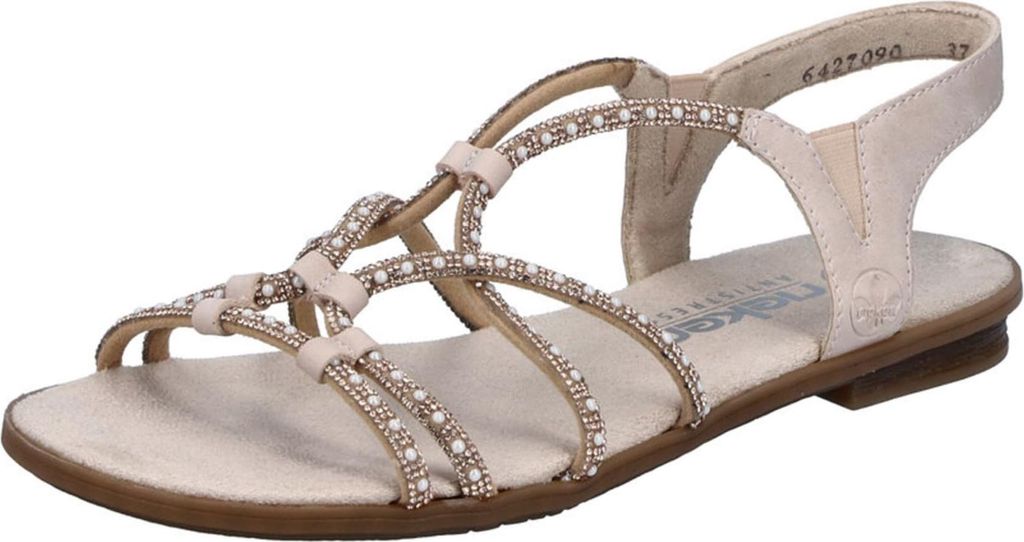 Rieker Sandalen Damen 32313933353234 Beige 43 EU