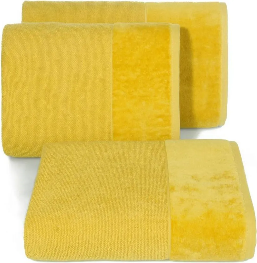 Asciugamano Lucy 50x90 cm Senape 100% Cotone | Qualità Italiana Bagno