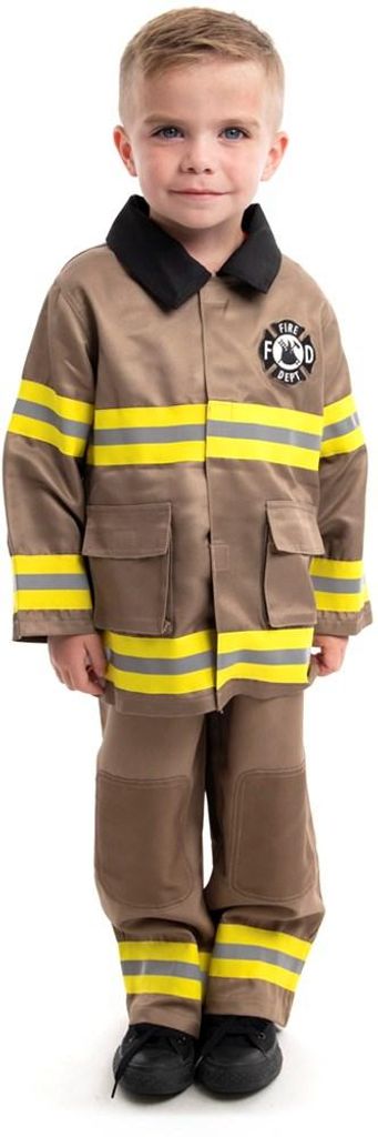 Little Adventures Feuerwehr Verkleidungsset für Kinder 3-5 Produktbild 