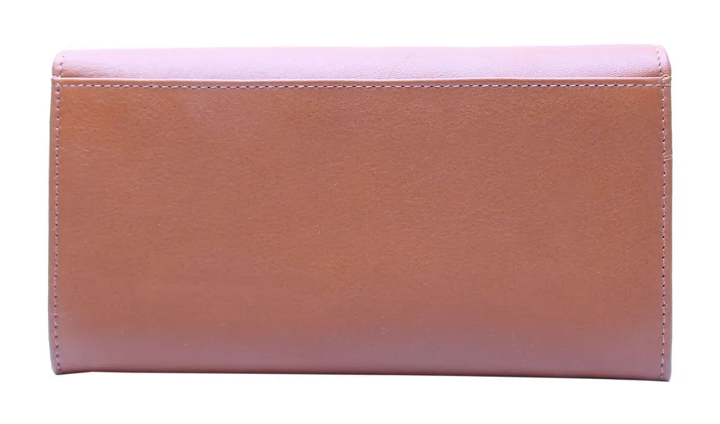 Accessoire de sac : Porte-monnaie Esquire Peru en cuir marron pratique