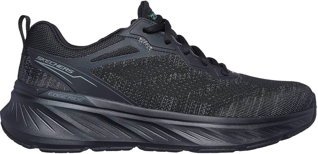 Skechers Edgeride - Exxo In Black Black For Men – 12 UK - 47.5 EU - 13 US / Black Black