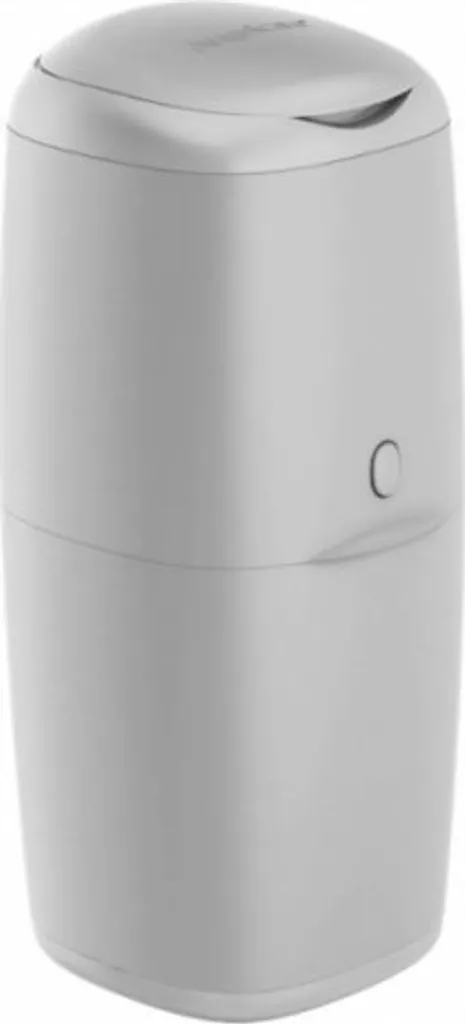 ANGELCARE Panier pour couches usagées gris avec 1 recharge incluse