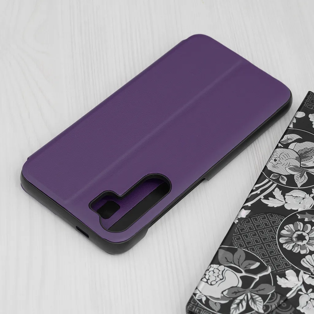 Cover View Case S23 FE Arancio | Custodia Libro Elegante Samsung - 6