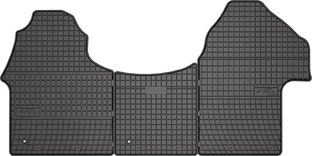2018-2025 Mercedes Sprinter W907 Tappetini in gomma nera 3 Immagine del prodotto 