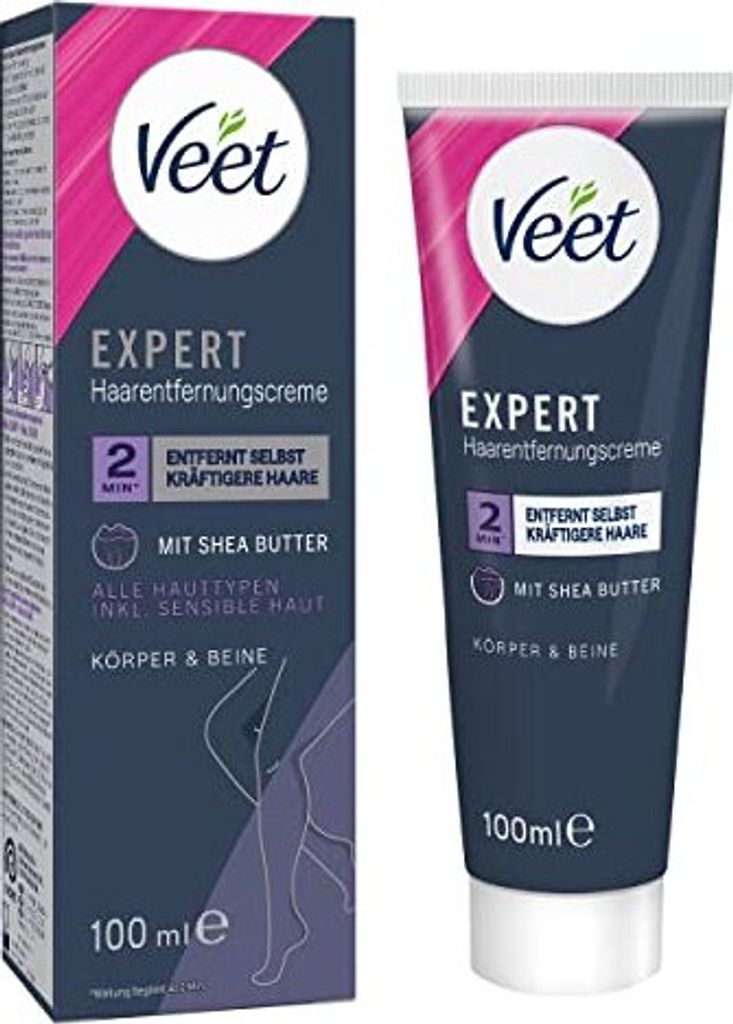 Veet EXPERT Crème dépilatoire corps & jambes tous types de Image du produit 