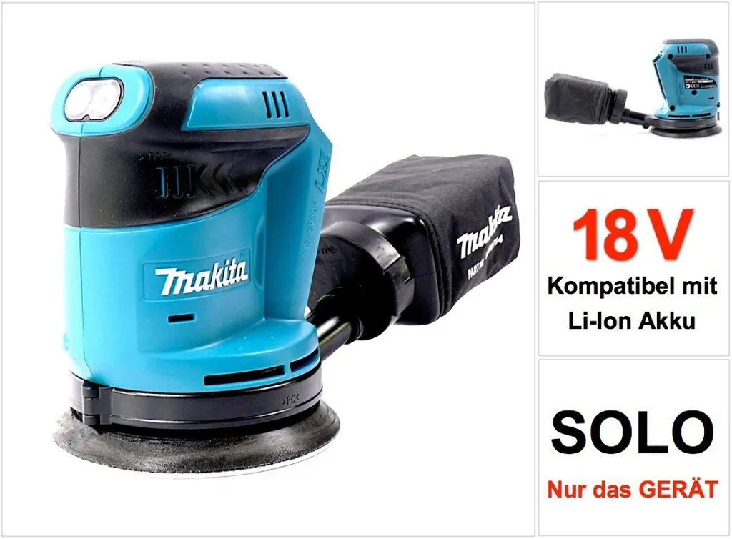 Rinnova i tuoi Mobili con Makita DBO180Z - Levigatrice 18V Cordless