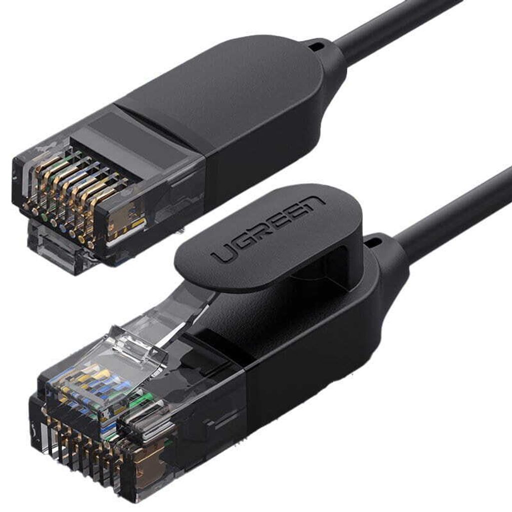 UGREEN NW122 Ethernet-Kabel RJ45, Cat.6A, UTP, 10m (schwarz)