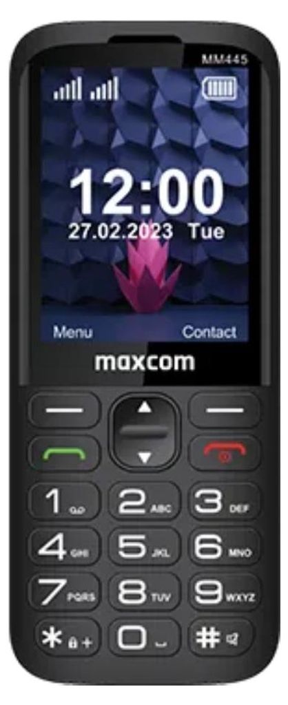 Handy Maxcom MM445L 4G Dual SIM Schwarz