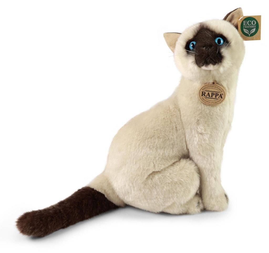 Plüsch-Siamkatze, 30 cm, umweltfreundlich Produktbild 