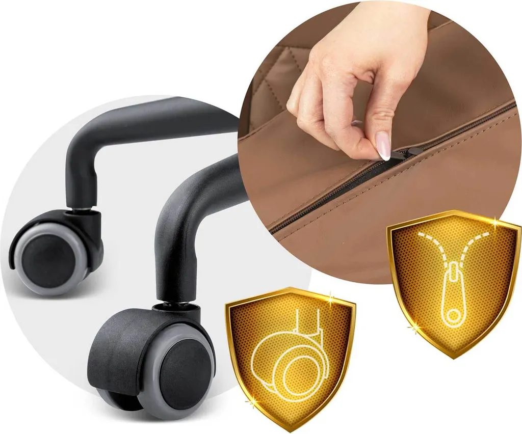 Sedia Ufficio Ergonomica Sofotel Verona 2582 - Marrone - Offerta - 13