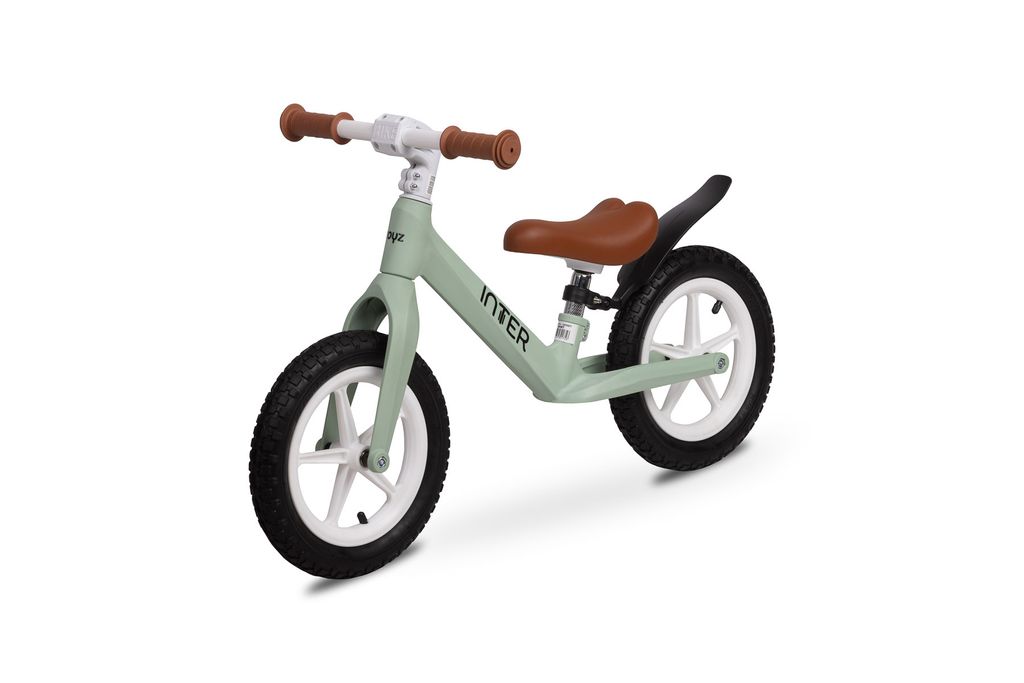 TOYZ Inter, Laufrad ab 3 Jahre, Lauflernrad, Kinderfahrrad Mädchen Junge, Mint