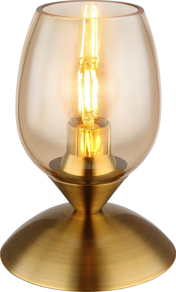 GLOBO 24007M, Metall, Glas, IP20, II, E14, 25 W, 230 V Produktbild 