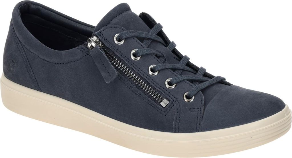 Ecco Komfort Schnürschuhe Damen 31393336383433 Blau 38 EU