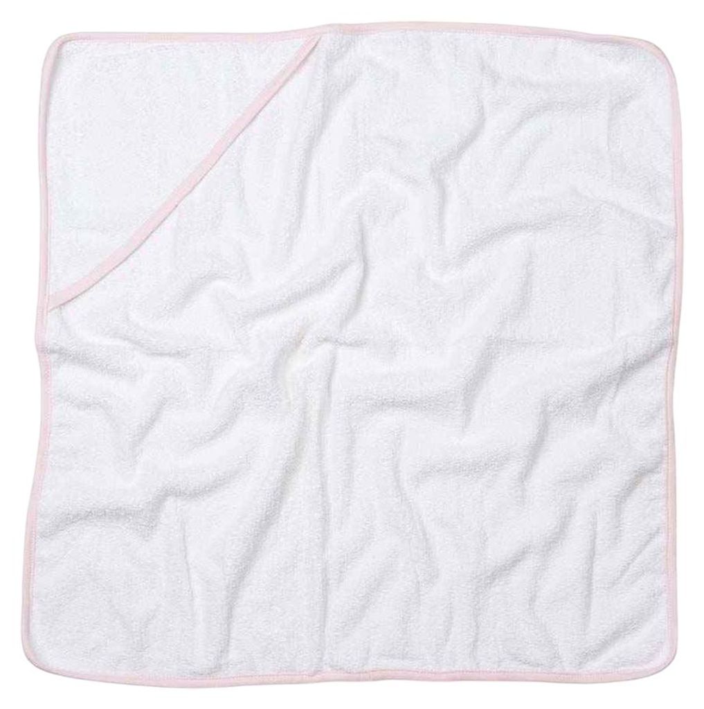 Towel City - "Babies" Handtuch mit Kapuze für Baby LT3500 (Einheitsgröße) (Weiß/Pink)