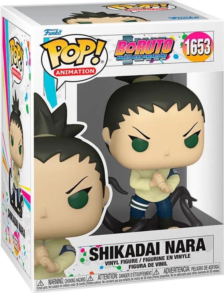 Figurine Boruto Shikadai Nara 15cm - Jouet de Collection Articulé