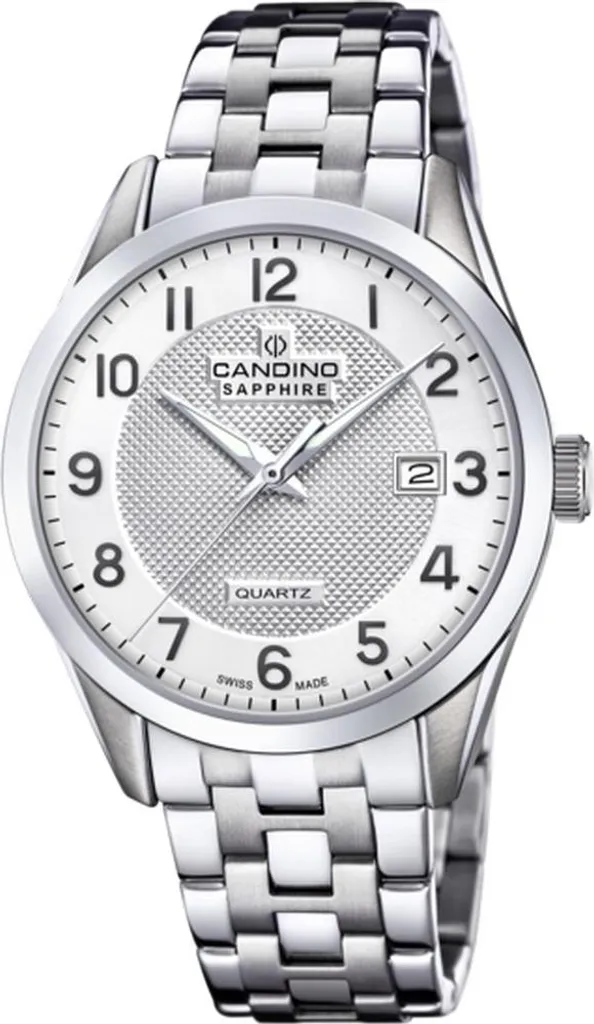 Montre Candino C4709/A avec Verre Saphir et Boîtier Acier Inoxydable