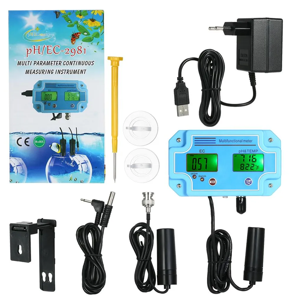 Détecteur d'eau 3-en-1 multiparamètres avec compensation thermique ATC - 3
