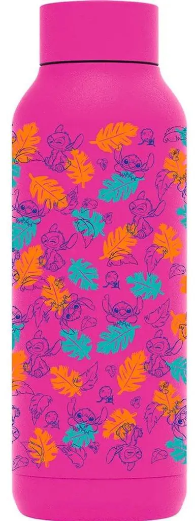 Bouteille isotherme Stitch Quokka 510 ml, gourde étanche sans BPA