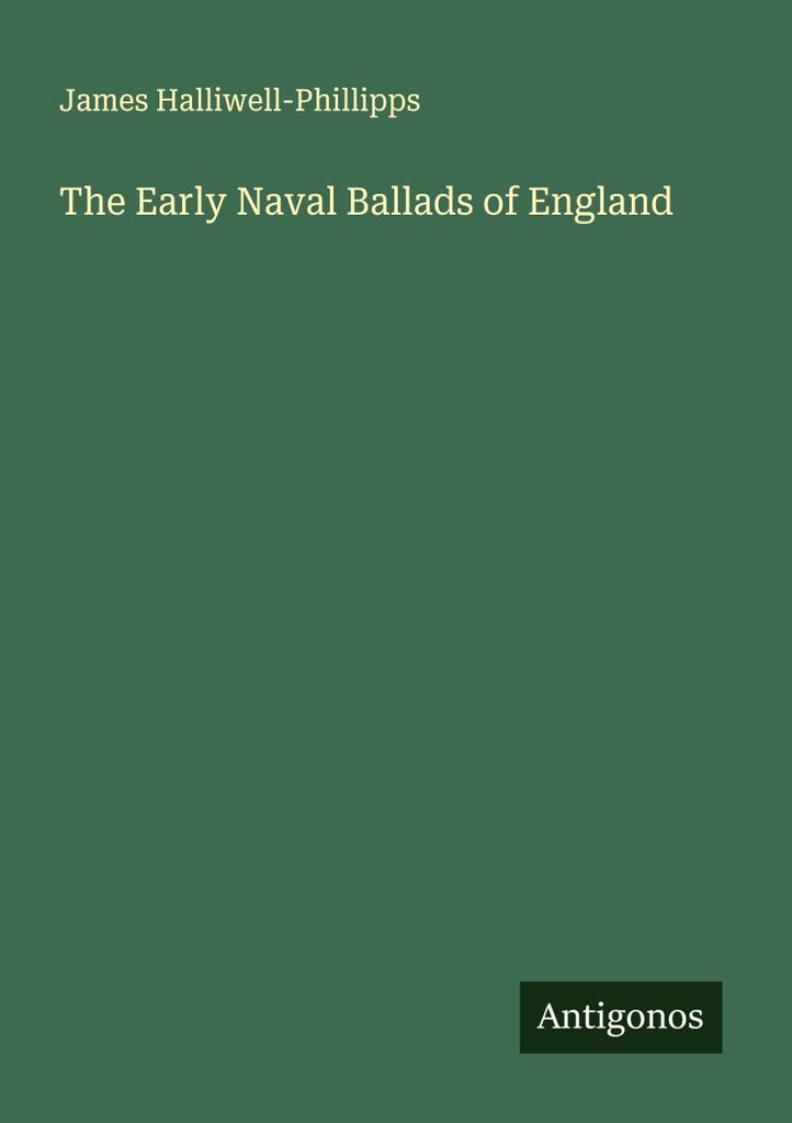 Die frühen Marineballaden Englands