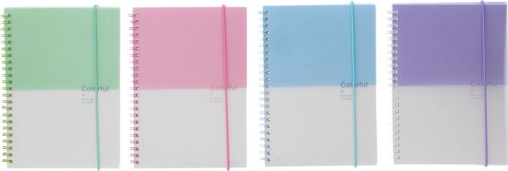 Notizbuch 14,8x21 cm - zweifarbig