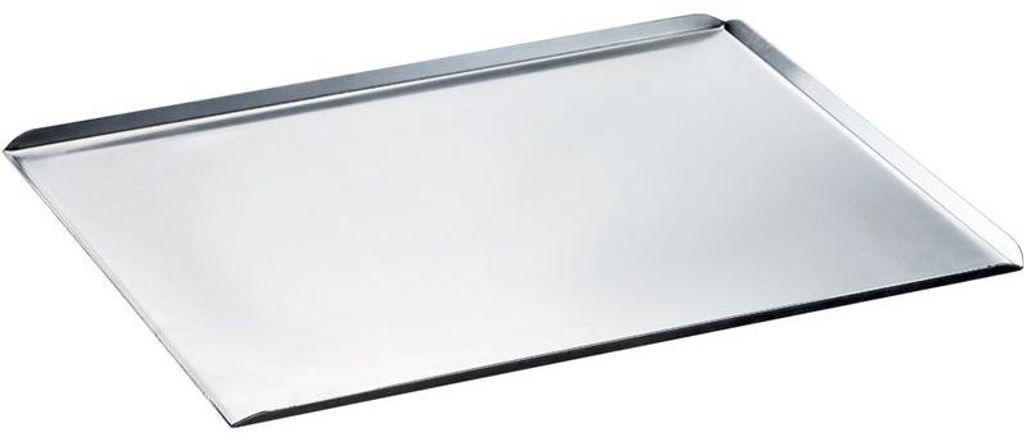 4-Rand-Backblech aus Aluminium, 430x340 mm
