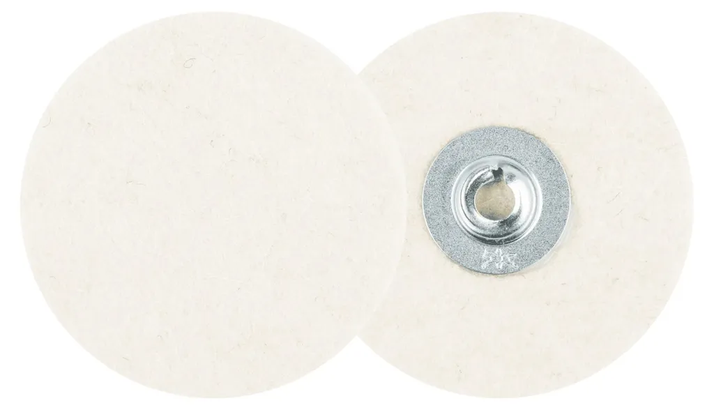 Feutre de polissage ø 50 mm Combidisc pour inox et métaux précieux