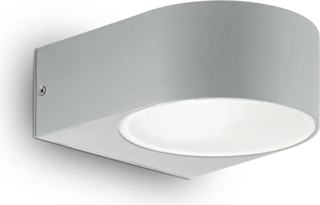 Applique murale grise E27 Iko pour éclairage intérieur moderne et discret