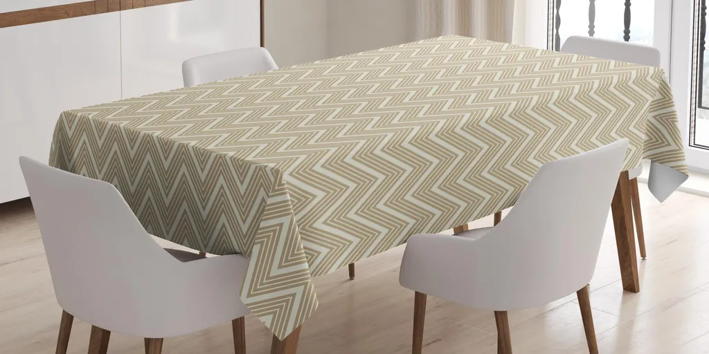 Tovaglia Antimacchia Beige 140x240 ABAKUHAUS | Praticità e Stile