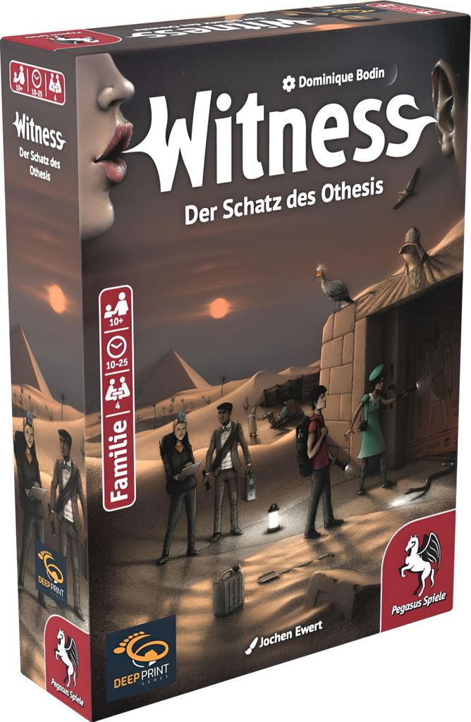 Pegasus Spiele Witness - Der Schatz des Othesis (Deep Print Games)