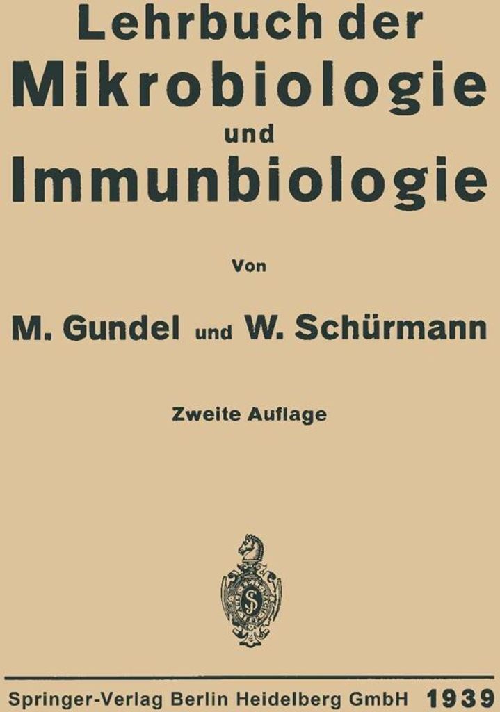 Lehrbuch der Mikrobiologie und Immunbiologie