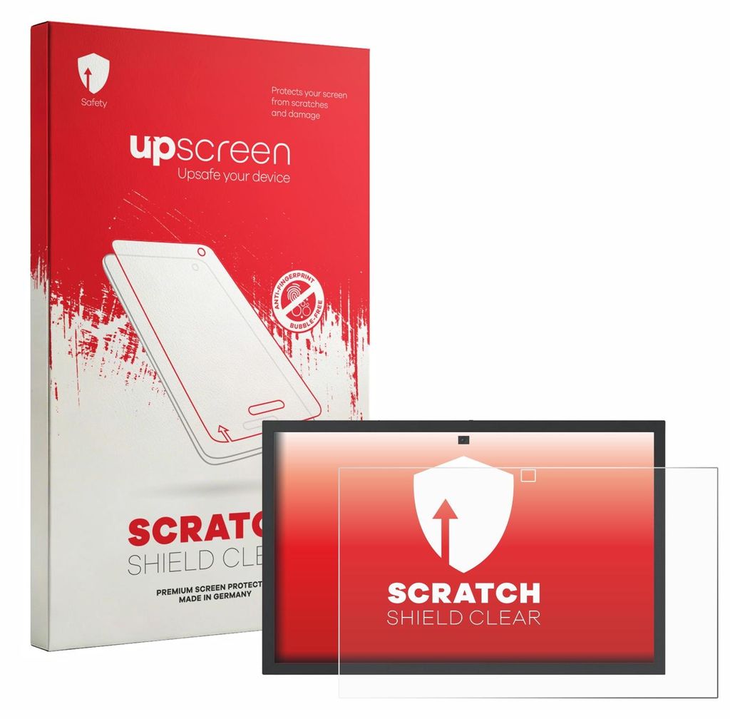 upscreen Schutzfolie für Amazon Echo Show 21 Displayschutz Displayschutzfolie Folie Klar Transparent