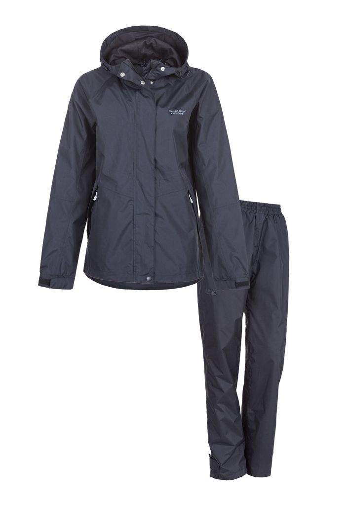 WEATHER REPORT Regenanzug Carlene mit umweltfreundlicher Beschichtung (PFC-frei) 1001 Black 48