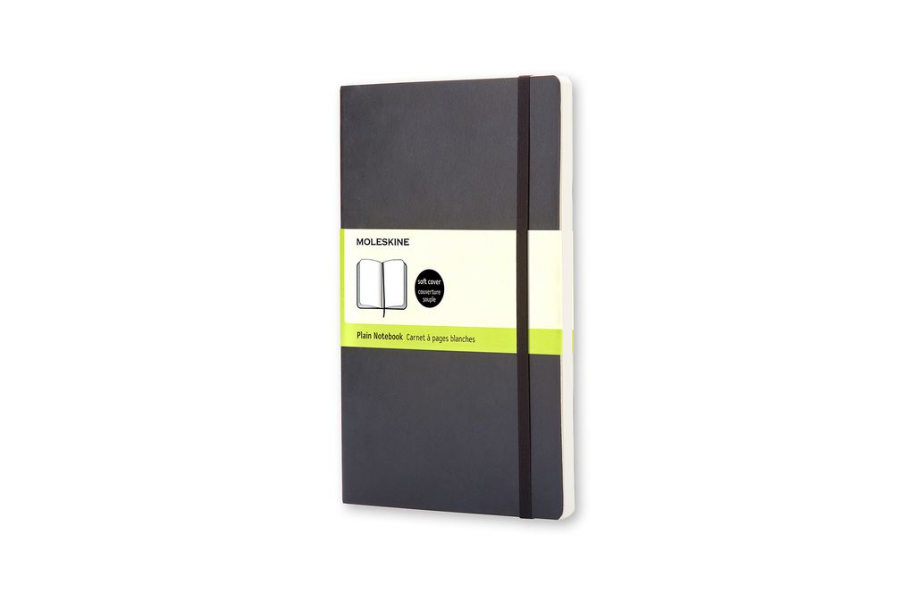Moleskine Classic, Monochromatyczny, Czarny, 192 ark., Zdjęcie produktu 