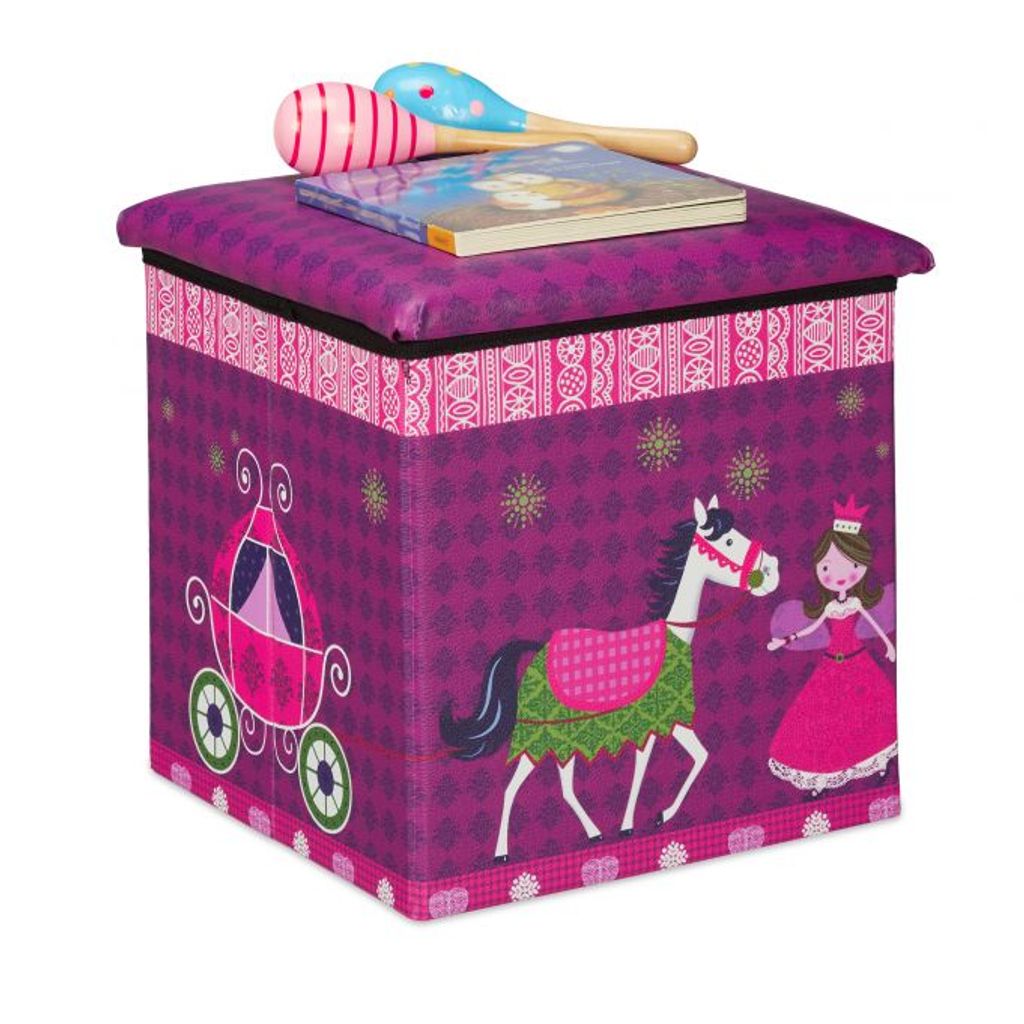 relaxdays Sitzhocker Kinder Produktbild 