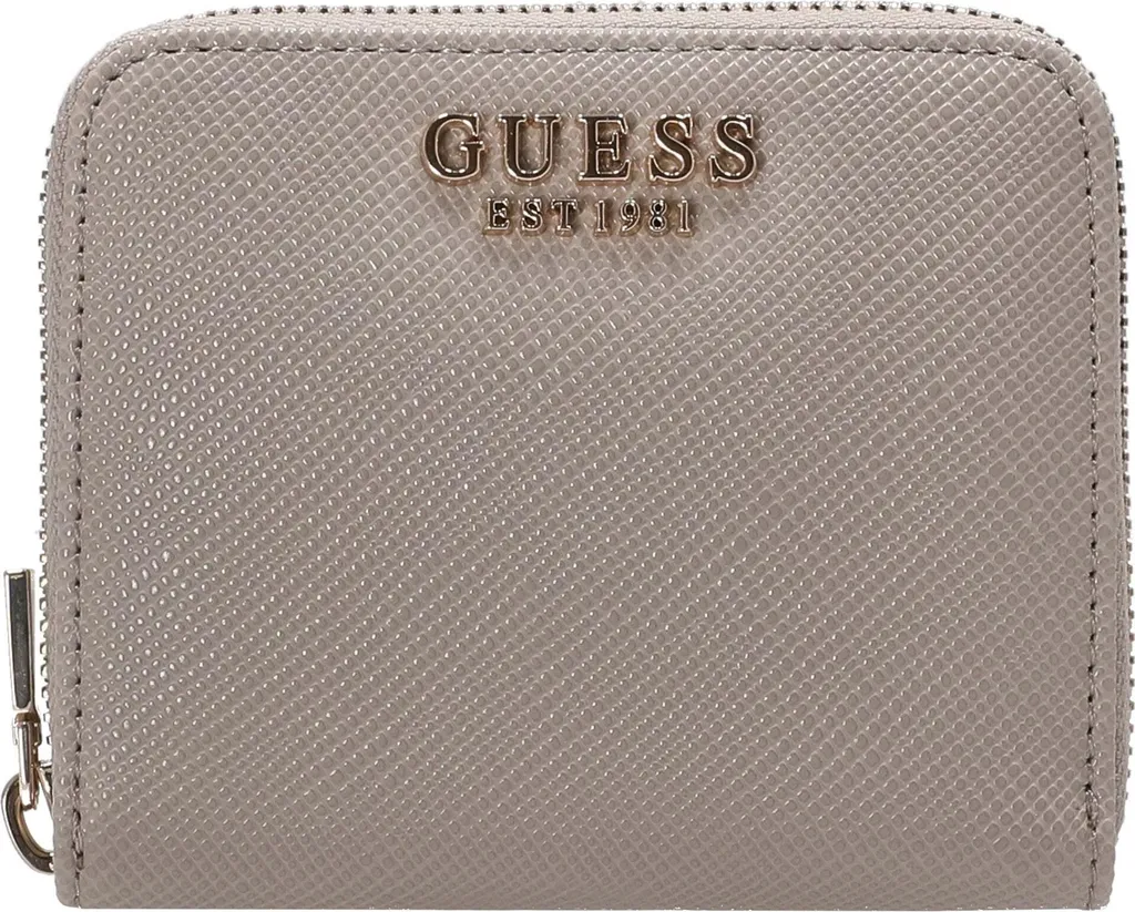Guess Laurel II SLG Small Zip Around S Portefeuille Taupe 11cm SWVG85