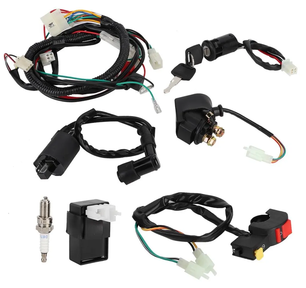Kit électrique d'allumage avec faisceau et relais pour Quad 150 cm³