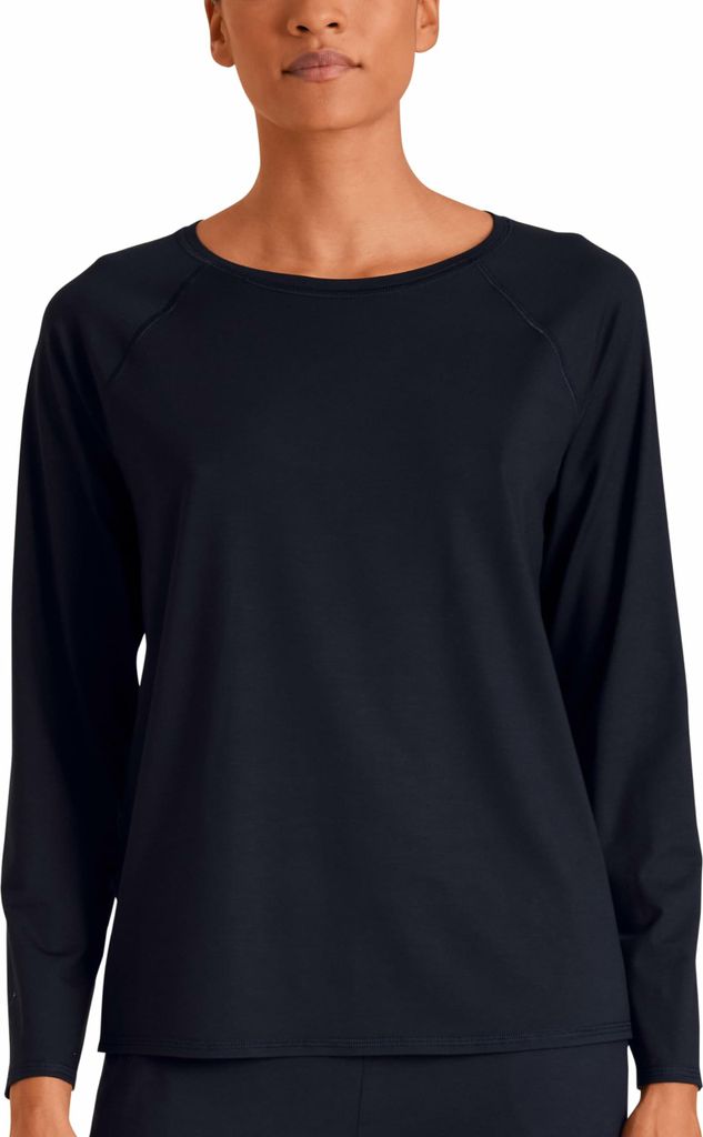 Calida Rundkragen Langarmshirt für Damen