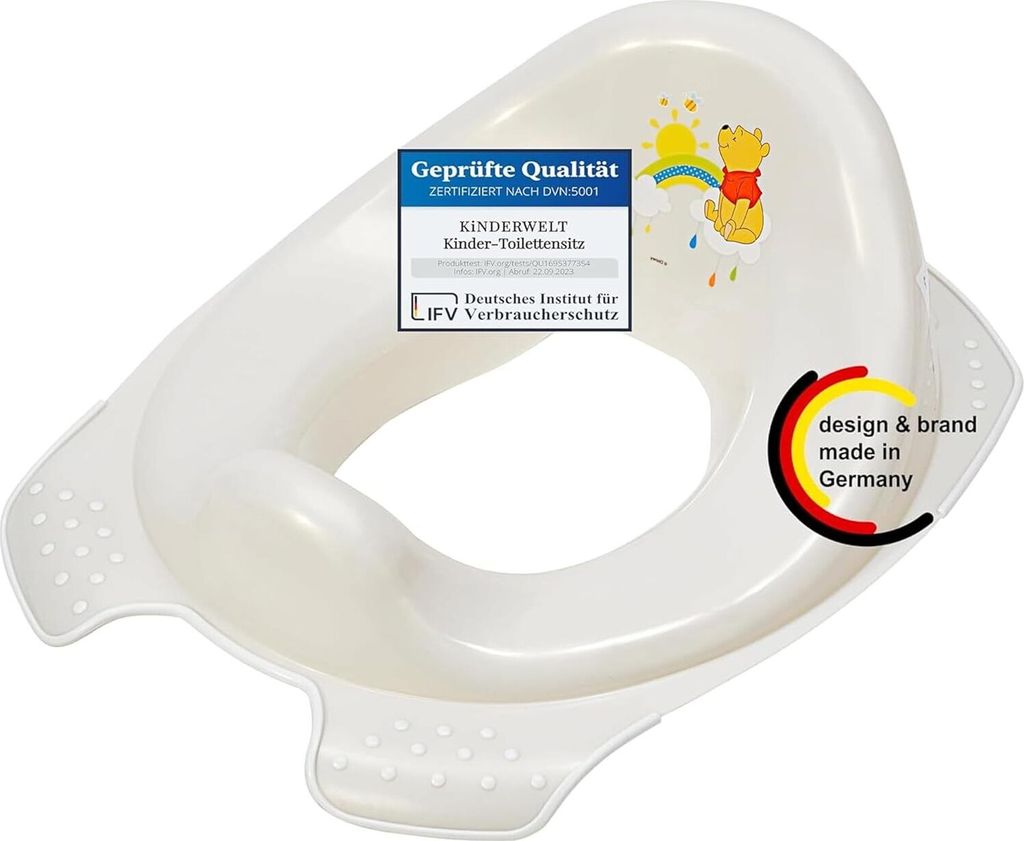 Perl weiß Premium Kinder-Toilettensitz Disney Winnie Puuh Produktbild 