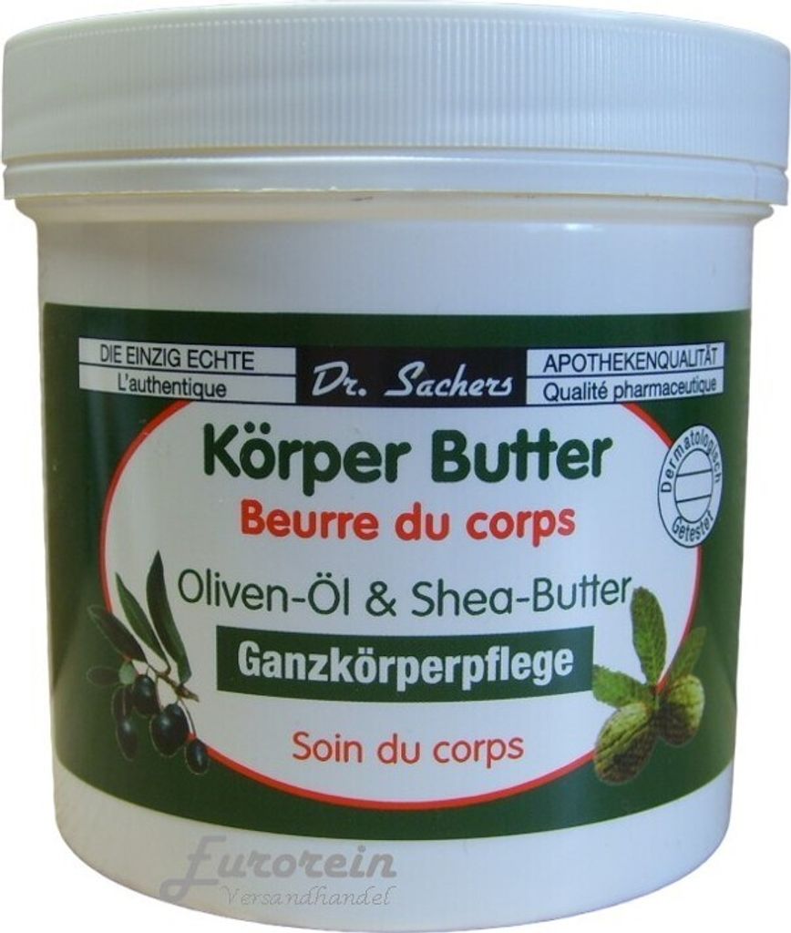 Olivenöl & Sheabutter Körperbutter 250 ml Produktbild 